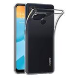 Zebana Oppo A15s ile Uyumlu Kılıf Zebana Şeffaf Soft Silikon Kılıf Şeffaf