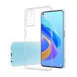 Zebana Oppo A96 4G ile Uyumlu Kılıf Zebana Şeffaf Soft Silikon Kılıf Şeffaf