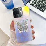 Zebana Oppo Reno 5 Lite ile Uyumlu Kılıf Zebana Standlı Kelebek Silikon Kılıf Desen 1