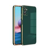 Zebana Samsung Galaxy A04S ile Uyumlu Kılıf Zebana Golden Silikon Kılıf Yeşil