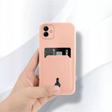 Zebana Samsung Galaxy A05 ile Uyumlu Kılıf Zebana Kartlıklı Sweet Yumuşak Silikon Kılıf Rose Gold
