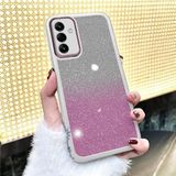 Zebana Samsung Galaxy A05S ile Uyumlu Kılıf Zebana Işıltım Silikon Kılıf - Kamera Lens Korumalı Lila