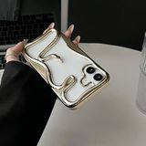 Zebana Samsung Galaxy A06 ile Uyumlu Kılıf Zebana 3D Snake Silikon Kılıf Gold