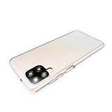 Zebana Samsung Galaxy A12 ile Uyumlu Kılıf Zebana Şeffaf Soft Silikon Kılıf Şeffaf