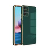 Zebana Samsung Galaxy A13 ile Uyumlu Kılıf Zebana Golden Silikon Kılıf Yeşil