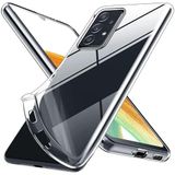 Zebana Samsung Galaxy A13 ile Uyumlu Kılıf Zebana Şeffaf Soft Silikon Kılıf Şeffaf