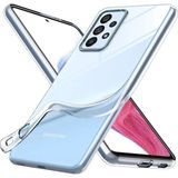 Zebana Samsung Galaxy A13 Uyumlu Kılıf Zebana Şeffaf Soft Silikon Kılıf Şeffaf
