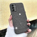 Zebana Samsung Galaxy A14 ile Uyumlu Kılıf Zebana Işıltım Silikon Kılıf - Kamera Lens Korumalı Siyah
