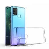 Zebana Samsung Galaxy A21s ile Uyumlu Kılıf Zebana Şeffaf Soft Silikon Kılıf Şeffaf