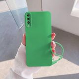 Zebana Samsung Galaxy A30S ile Uyumlu Kılıf Zebana Love Yumuşak Silikon Kılıf Açık Yeşil