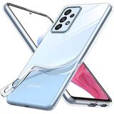 Zebana Samsung Galaxy A32 ile Uyumlu Kılıf Zebana Şeffaf Soft Silikon Kılıf Şeffaf