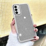 Zebana Samsung Galaxy A34 ile Uyumlu Kılıf Zebana Işıltım Silikon Kılıf - Kamera Lens Korumalı Gri