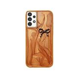 Zebana Samsung Galaxy A52s 5G ile Uyumlu Kılıf Zebana Fionka Silikon Kılıf Kahverengi