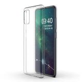 Zebana Samsung Galaxy A71 ile Uyumlu Kılıf Zebana Şeffaf Soft Silikon Kılıf Şeffaf