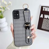 Zebana Samsung Galaxy A71 ile Uyumlu Kılıf Zebana Teddy Silikon Kılıf Siyah