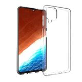 Zebana Samsung Galaxy M12 ile Uyumlu Kılıf Zebana Şeffaf Soft Silikon Kılıf Şeffaf