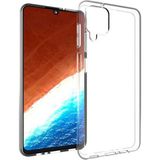 Zebana Samsung Galaxy M12 Uyumlu Kılıf Zebana Şeffaf Soft Silikon Kılıf Şeffaf