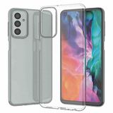 Zebana Samsung Galaxy M23 5G ile Uyumlu Kılıf Zebana Şeffaf Soft Silikon Kılıf Şeffaf