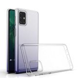 Zebana Samsung Galaxy M31s ile Uyumlu Kılıf Zebana Şeffaf Soft Silikon Kılıf Şeffaf
