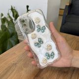 Zebana Samsung Galaxy S20 FE ile Uyumlu Kılıf Zebana Floral Silikon Kılıf Yeşil