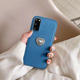 Zebana Samsung Galaxy S20 FE ile Uyumlu Kılıf Zebana Velvix Silikon Kılıf Açık Mavi