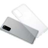 Zebana Samsung Galaxy S20 Fe Uyumlu Kılıf Zebana Şeffaf Soft Silikon Kılıf Şeffaf