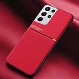 Zebana Samsung Galaxy S21 Ultra ile Uyumlu Kılıf Zebana Design Silikon Kılıf Kırmızı