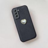 Zebana Samsung Galaxy S22 ile Uyumlu Kılıf Zebana Velvix Silikon Kılıf Siyah