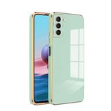 Zebana Samsung Galaxy S22 Plus ile Uyumlu Kılıf Zebana Golden Silikon Kılıf Su Yeşili