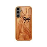 Zebana Samsung Galaxy S23 FE ile Uyumlu Kılıf Zebana Fionka Silikon Kılıf Kahverengi