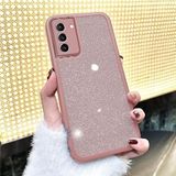 Zebana Samsung Galaxy S23 FE ile Uyumlu Kılıf Zebana Işıltım Silikon Kılıf - Kamera Lens Korumalı Pembe