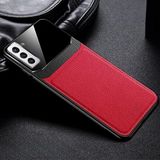 Zebana Samsung Galaxy S23 ile Uyumlu Kılıf Zebana Lens Deri Kılıf Kırmızı