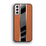 Zebana Samsung Galaxy S23 Plus ile Uyumlu Kılıf Zebana Premium Deri Kılıf Kahverengi