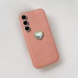 Zebana Samsung Galaxy S23 Plus ile Uyumlu Kılıf Zebana Velvix Silikon Kılıf Rose Gold