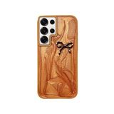 Zebana Samsung Galaxy S23 Ultra ile Uyumlu Kılıf Zebana Fionka Silikon Kılıf Kahverengi