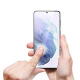 Zebana Samsung Galaxy S8 Plus ile Uyumlu Kılıf Tam Kaplayan Edge Seramik Ekran Koruyucu Siyah