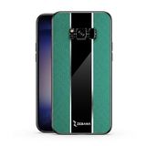 Zebana Samsung Galaxy S8 Plus ile Uyumlu Kılıf Zebana Premium Deri Kılıf Yeşil