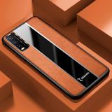 Zebana Vivo Y20 ile Uyumlu Kılıf Zebana Premium Deri Kılıf Kahverengi