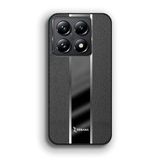 Zebana Xiaomi Mi 14T ile Uyumlu Kılıf Zebana Premium Deri Kılıf Siyah