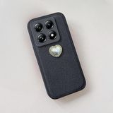 Zebana Xiaomi Mi 14T ile Uyumlu Kılıf Zebana Velvix Silikon Kılıf Siyah