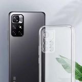 Zebana Xiaomi Poco M4 Pro 5G ile Uyumlu Kılıf Zebana Şeffaf Soft Silikon Kılıf Şeffaf