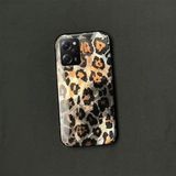 Zebana Xiaomi Poco X5 Pro 5G ile Uyumlu Kılıf Zebana Luxe Leopard Silikon Kılıf Siyah