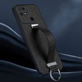 Zebana Xiaomi Redmi 10C ile Uyumlu Kılıf Zebana Classic Deri Kılıf Siyah