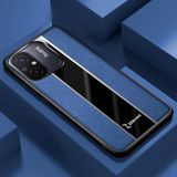 Zebana Xiaomi Redmi 12C ile Uyumlu Kılıf Zebana Premium Deri Kılıf Mavi