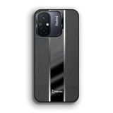 Zebana Xiaomi Redmi 12C ile Uyumlu Kılıf Zebana Premium Deri Kılıf Siyah