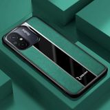 Zebana Xiaomi Redmi 12C ile Uyumlu Kılıf Zebana Premium Deri Kılıf Yeşil