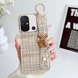 Zebana Xiaomi Redmi 12C ile Uyumlu Kılıf Zebana Teddy Silikon Kılıf Bej