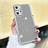 Zebana Xiaomi Redmi Note 10 Pro ile Uyumlu Kılıf Zebana Işıltım Silikon Kılıf (Kamera Lens Korumalı) Gri