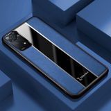 Zebana Xiaomi Redmi Note 11 Mavi Premium Deri Cep Telefonu Kılıfı