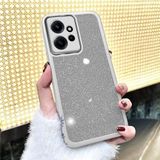 Zebana Xiaomi Redmi Note 12 ile Uyumlu Kılıf Zebana Işıltım Silikon Kılıf (Kamera Lens Korumalı) Gri